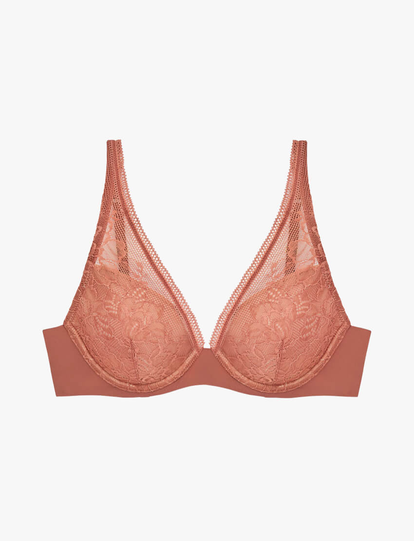 The Lace Plunge Bra